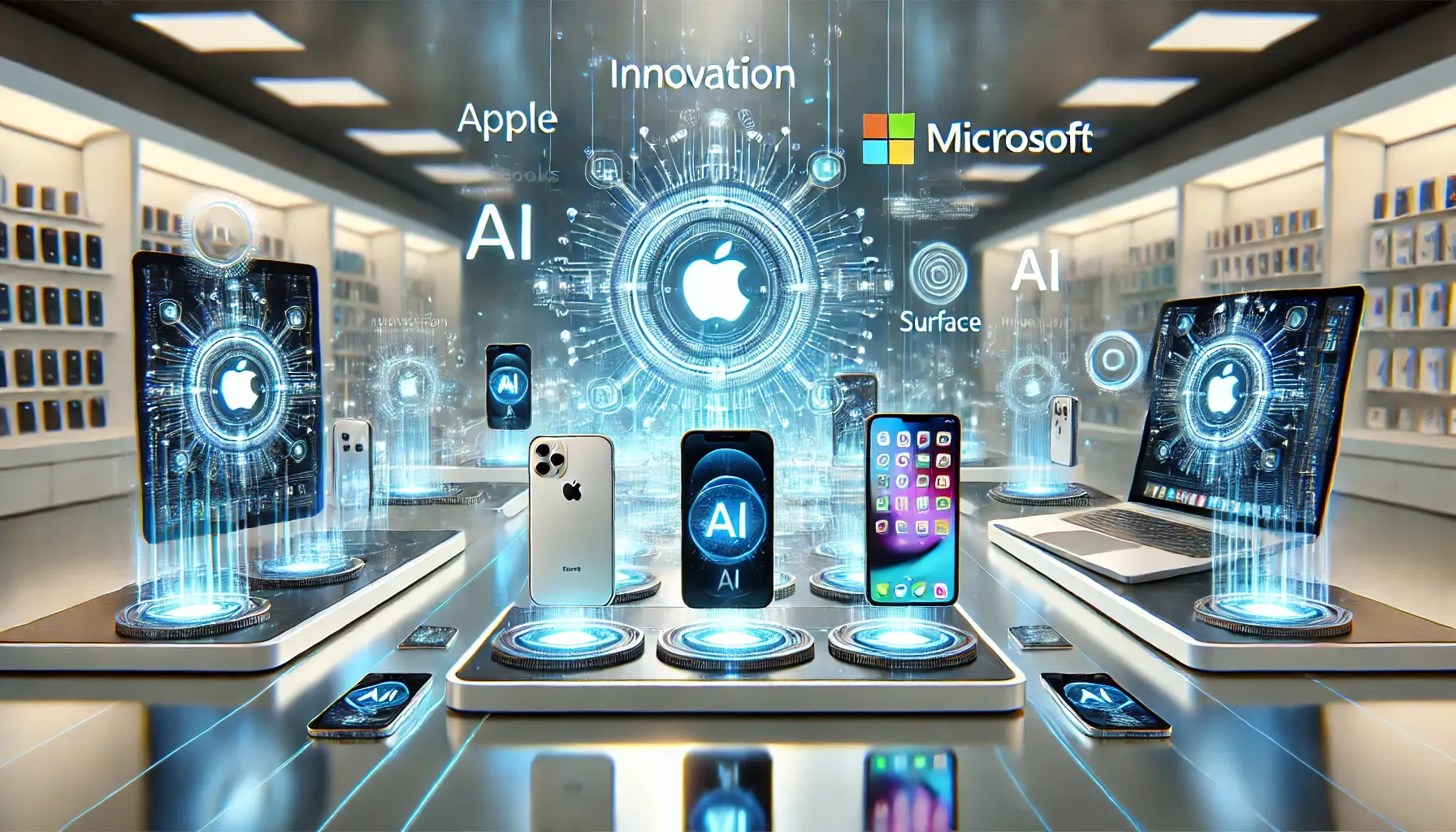 How Apple is Leading the AI Revolution: A Comparative Insight