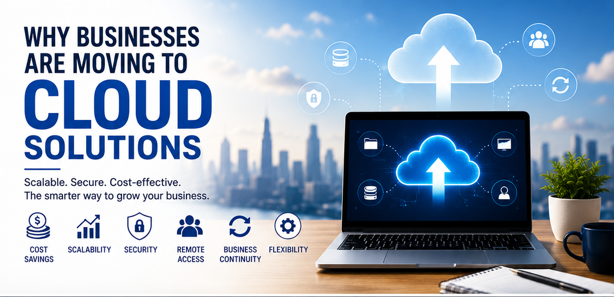 Why Businesses Are Moving to Cloud Solutions
