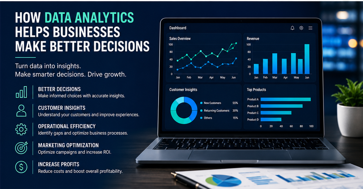 How Data Analytics Helps Businesses Make Better Decisions